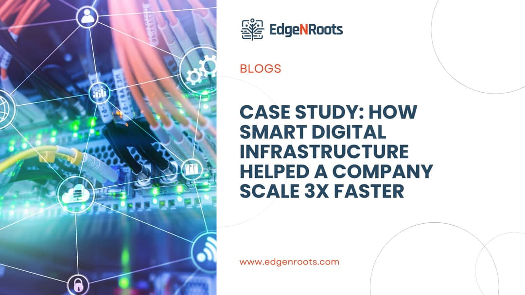 Case Study: How Smart Digital Infrastructure Helped a Company Scale 3X Faster